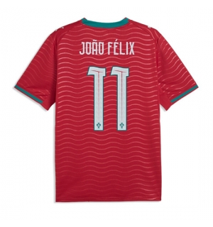 Portugal Joao Felix #11 Hjemmedrakt VM 2026 Kortermet