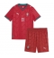 Portugal Joao Felix #11 Hjemmedraktsett Barn VM 2026 Kortermet (+ Korte bukser)