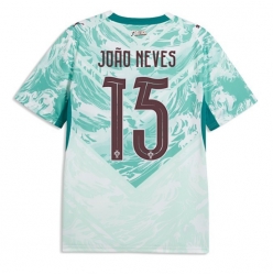 Portugal Joao Neves #15 Bortedrakt VM 2026 Kortermet