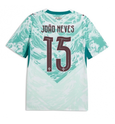 Portugal Joao Neves #15 Bortedrakt VM 2026 Kortermet Portugal Joao Neves #15 Bortedrakt VM 2026 Kortermet
