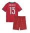 Portugal Joao Neves #15 Hjemmedraktsett Barn VM 2026 Kortermet (+ Korte bukser)