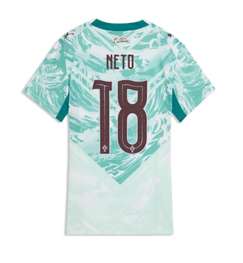 Portugal Pedro Neto #18 Bortedrakt Dame VM 2026 Kortermet Portugal Pedro Neto #18 Bortedrakt Dame VM 2026 Kortermet