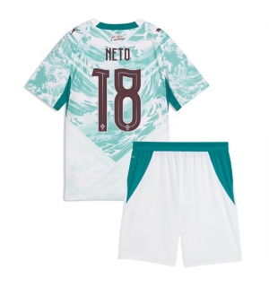 Portugal Pedro Neto #18 Bortedraktsett Barn VM 2026 Kortermet (+ Korte bukser)