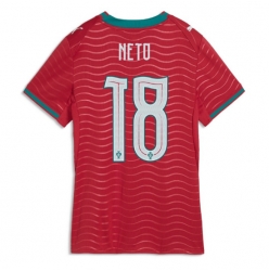 Portugal Pedro Neto #18 Hjemmedrakt Dame VM 2026 Kortermet