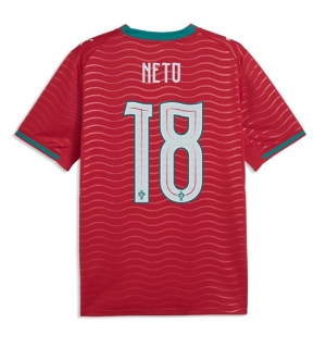Portugal Pedro Neto #18 Hjemmedrakt VM 2026 Kortermet