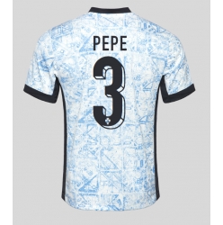 Portugal Pepe #3 Bortedrakt EM 2024 Kortermet