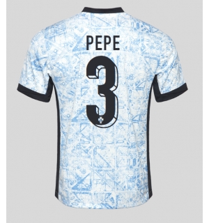 Portugal Pepe #3 Bortedrakt EM 2024 Kortermet