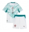 Portugal Rafael Leao #17 Bortedraktsett Barn VM 2026 Kortermet (+ Korte bukser)