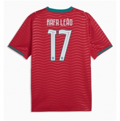 Portugal Rafael Leao #17 Hjemmedrakt VM 2026 Kortermet