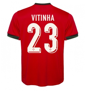 Portugal Vitinha #23 Hjemmedrakt EM 2024 Kortermet