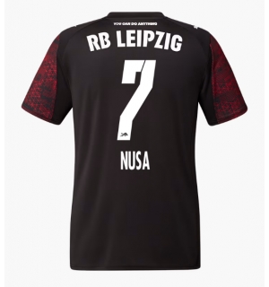 RB Leipzig Antonio Nusa #7 Tredjedrakt 2025-26 Kortermet