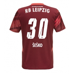 RB Leipzig Benjamin Sesko #30 Bortedrakt 2024-25 Kortermet