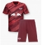 RB Leipzig Benjamin Sesko #30 Bortedraktsett Barn 2024-25 Kortermet (+ Korte bukser)
