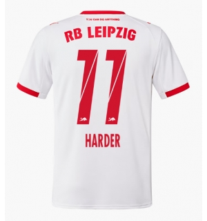 RB Leipzig Conrad Harder #11 Hjemmedrakt 2025-26 Kortermet