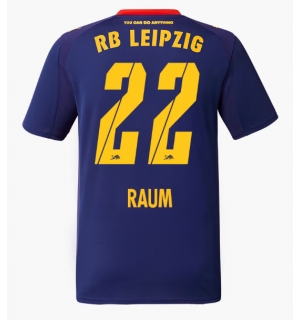 RB Leipzig David Raum #22 Bortedrakt 2025-26 Kortermet