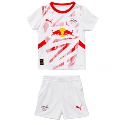 RB Leipzig Hjemmedraktsett Barn 2024-25 Kortermet (+ Korte bukser)