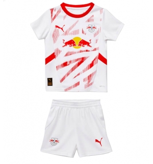 RB Leipzig Hjemmedraktsett Barn 2024-25 Kortermet (+ Korte bukser)