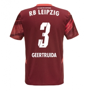 RB Leipzig Lutsharel Geertruida #3 Bortedrakt 2024-25 Kortermet