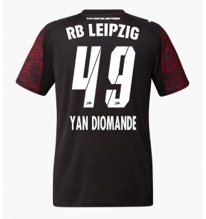 RB Leipzig Yan Diomande #49 Tredjedrakt 2025-26 Kortermet