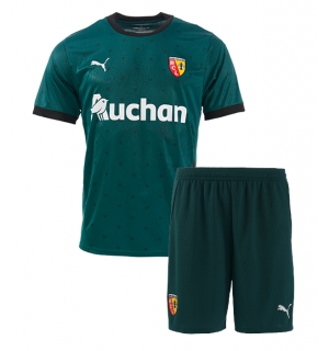 RC Lens Bortedraktsett Barn 2024-25 Kortermet (+ Korte bukser)