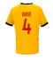 RC Lens Kevin Danso #4 Hjemmedrakt 2024-25 Kortermet