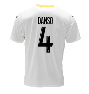 RC Lens Kevin Danso #4 Tredjedrakt 2024-25 Kortermet