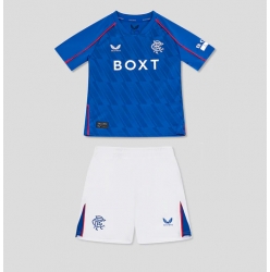 Rangers Hjemmedraktsett Barn 2024-25 Kortermet (+ Korte bukser)