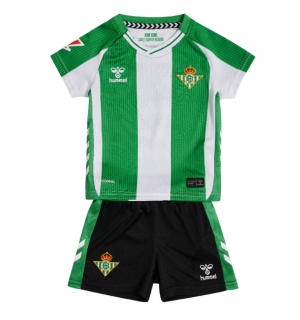 Real Betis Hjemmedraktsett Barn 2025-26 Kortermet (+ Korte bukser)