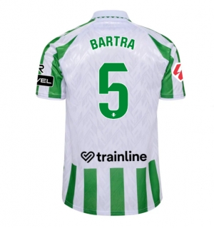 Real Betis Marc Bartra #5 Hjemmedrakt 2024-25 Kortermet