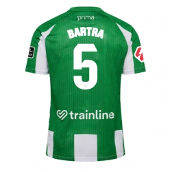Real Betis Marc Bartra #5 Hjemmedrakt 2025-26 Kortermet