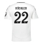 Real Madrid Antonio Rudiger #22 Hjemmedrakt 2024-25 Kortermet