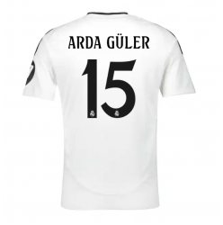 Real Madrid Arda Guler #15 Hjemmedrakt 2024-25 Kortermet