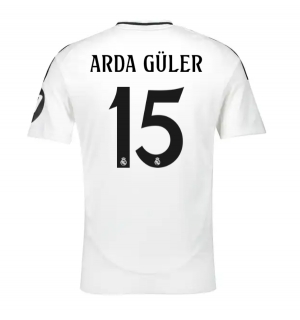 Real Madrid Arda Guler #15 Hjemmedrakt 2024-25 Kortermet
