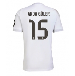 Real Madrid Arda Guler #15 Hjemmedrakt 2025-26 Kortermet