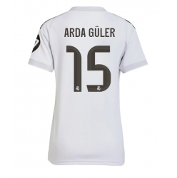 Real Madrid Arda Guler #15 Hjemmedrakt Dame 2025-26 Kortermet