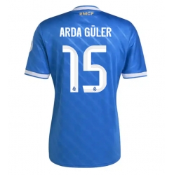 Real Madrid Arda Guler #15 Tredjedrakt 2025-26 Kortermet