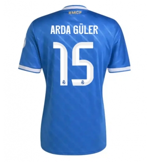Real Madrid Arda Guler #15 Tredjedrakt 2025-26 Kortermet