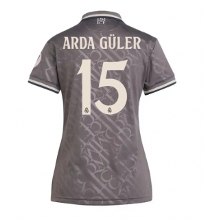 Real Madrid Arda Guler #15 Tredjedrakt Dame 2024-25 Kortermet