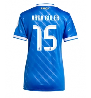 Real Madrid Arda Guler #15 Tredjedrakt Dame 2025-26 Kortermet