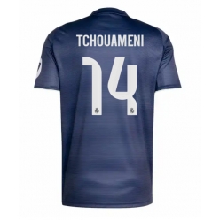 Real Madrid Aurelien Tchouameni #14 Bortedrakt 2025-26 Kortermet