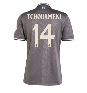 Real Madrid Aurelien Tchouameni #14 Tredjedrakt 2024-25 Kortermet