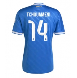 Real Madrid Aurelien Tchouameni #14 Tredjedrakt 2025-26 Kortermet