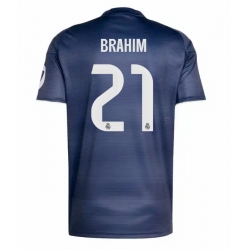 Real Madrid Brahim Diaz #21 Bortedrakt 2025-26 Kortermet
