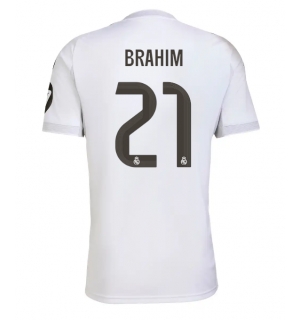 Real Madrid Brahim Diaz #21 Hjemmedrakt 2025-26 Kortermet