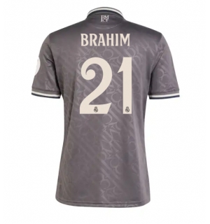 Real Madrid Brahim Diaz #21 Tredjedrakt 2024-25 Kortermet