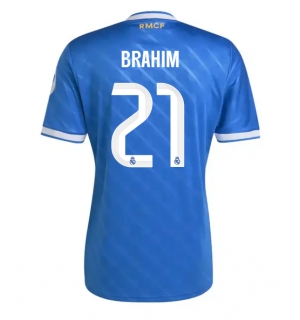 Real Madrid Brahim Diaz #21 Tredjedrakt 2025-26 Kortermet