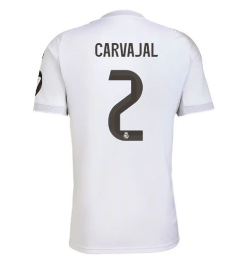 Real Madrid Daniel Carvajal #2 Hjemmedrakt 2025-26 Kortermet Real Madrid Daniel Carvajal #2 Hjemmedrakt 2025-26 Kortermet