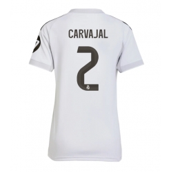 Real Madrid Daniel Carvajal #2 Hjemmedrakt Dame 2025-26 Kortermet