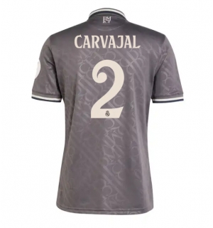 Real Madrid Daniel Carvajal #2 Tredjedrakt 2024-25 Kortermet