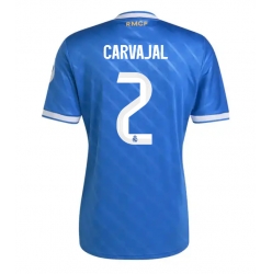 Real Madrid Daniel Carvajal #2 Tredjedrakt 2025-26 Kortermet